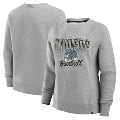 Women's Hit Hard Fleece Pullover Sweatshirt - Las Vegas Raiders