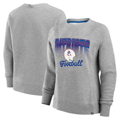 Women's Hit Hard Fleece Pullover Sweatshirt - New England Patriots