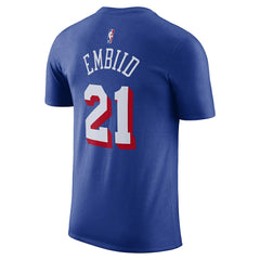 NBA Joel Embiid Philadelphia 76ers Name & Number T-Shirt