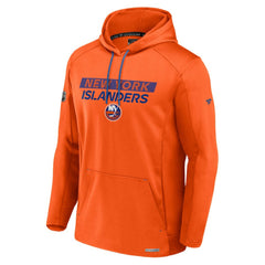 NHL Orange New York Islanders Fanatics Authentic Pro Rink Fleece Pullover Hoodie