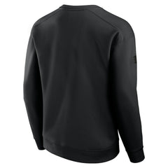 NHL Black Detroit Red Wings Fanatics Authentic Pro Road Fleece Pullover Sweatshirt