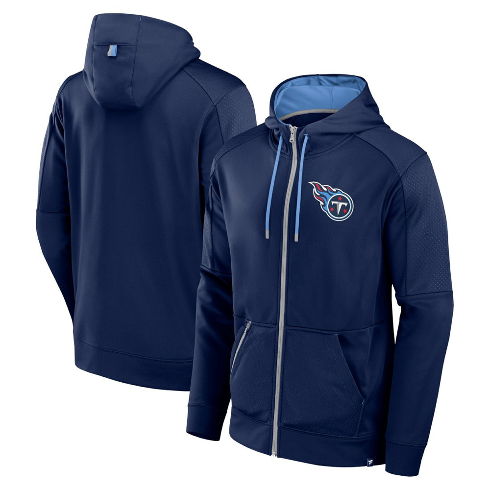 Defender Full-Zip Hoodie - Tennessee Titans