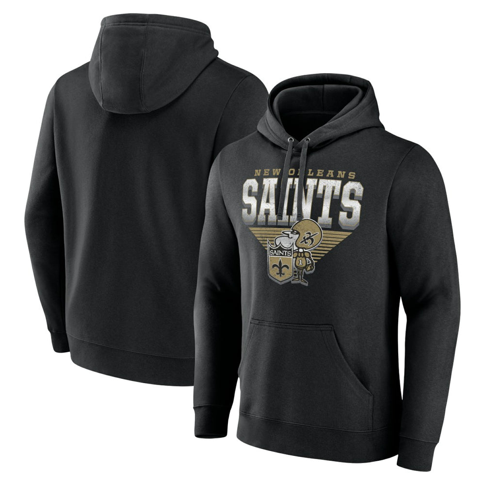 Geometric Chrome Pullover Hoodie - New Orleans Saints