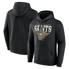 Geometric Chrome Pullover Hoodie - New Orleans Saints