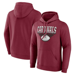 Geometric Chrome Pullover Hoodie - Arizona Cardinals