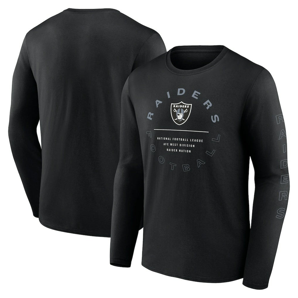 Stat Sheet Long Sleeve T-Shirt - Las Vegas Raiders