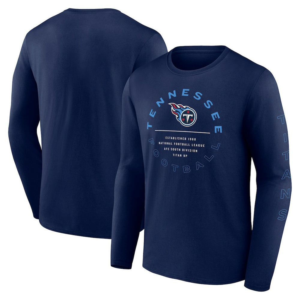 Stat Sheet Long Sleeve T-Shirt - Tennessee Titans