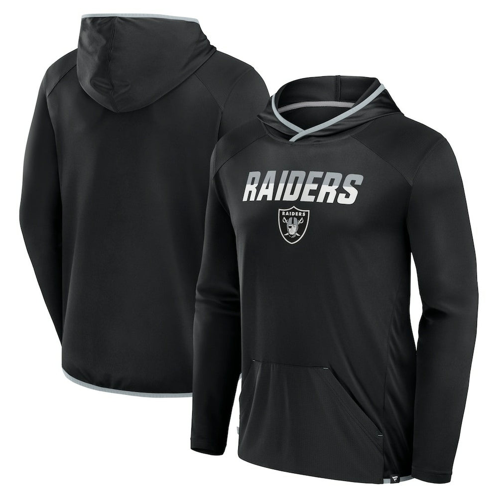 Transitional Defender Hoodie Long Sleeve T-Shirt - Las Vegas Raiders