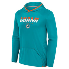 Transitional Defender Hoodie Long Sleeve T-Shirt - Miami Dolphins