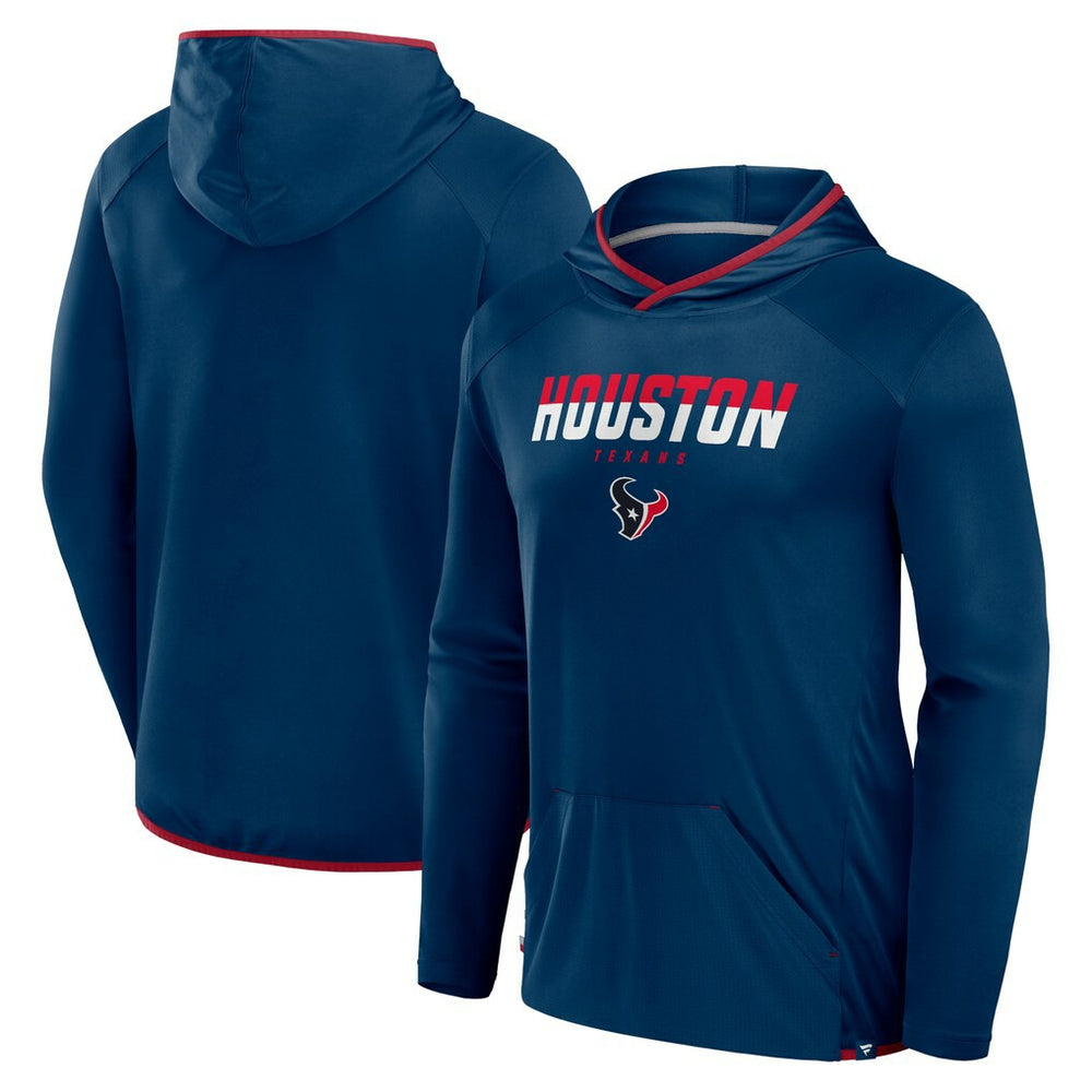 Transitional Defender Hoodie Long Sleeve T-Shirt - Houston Texans