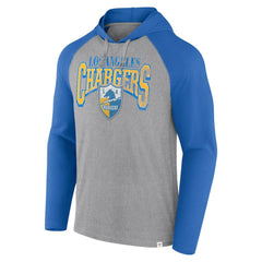 Under Center Long Sleeve Hoodie T-Shirt - Los Angeles Chargers