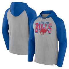 Under Center Long Sleeve Hoodie T-Shirt - Buffalo Bills