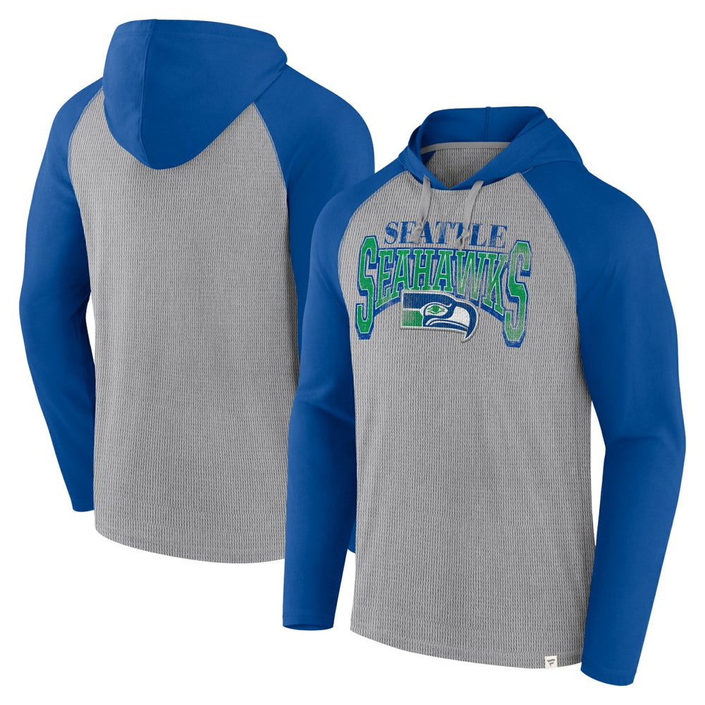 Under Center Long Sleeve Hoodie T-Shirt - Seattle Seahawks