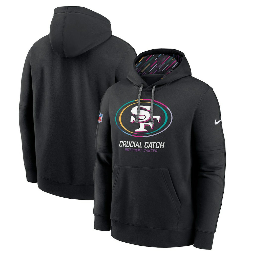 2024 NFL Crucial Catch Big & Tall Club Pullover Hoodie - San Francisco 49ers