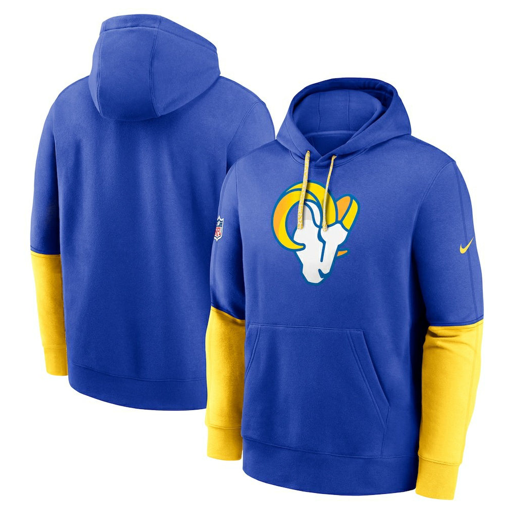 2024 Sideline Club Pullover Hoodie - Los Angeles Rams