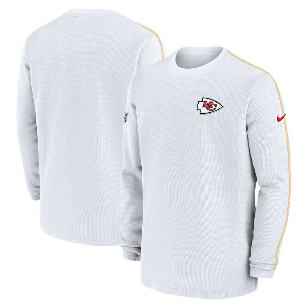 2024 Sideline Coaches Long Sleeve Top - Kansas City Chiefs