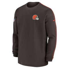 2024 Sideline Coaches Long Sleeve Top - Cleveland Browns
