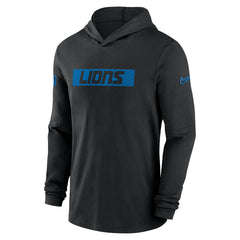 2024/25 Sideline Performance Long Sleeve Hoodie T-Shirt - Detroit Lions