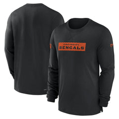 Sideline Player Performance Long Sleeve T-Shirt - Cincinnati Bengals