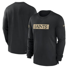 Sideline Player Performance Long Sleeve T-Shirt - New Orleans Saints