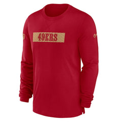 Sideline Player Performance Long Sleeve T-Shirt - San Francisco 49ers