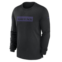 Sideline Player Performance Long Sleeve T-Shirt - Baltimore Ravens