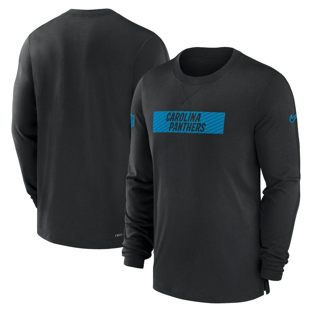 Sideline Player Performance Long Sleeve T-Shirt - Carolina Panthers