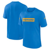 Sideline Player Performance T-Shirt - Los Angeles Chargers
