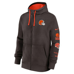 Primetime Club Full-Zip Hoodie - Cleveland Browns