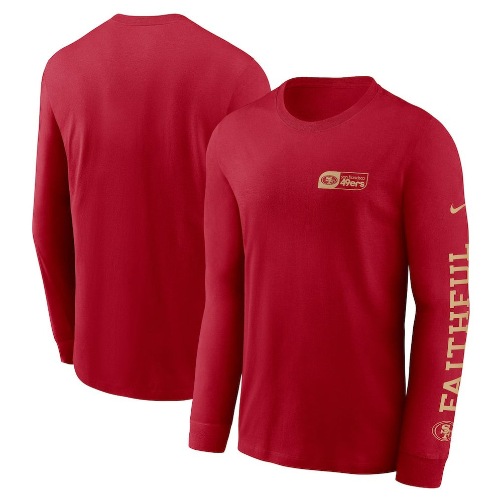 All Out Long Sleeve T-Shirt - San Francisco 49ers
