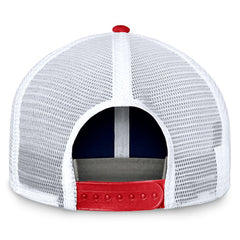 Bench Trucker Adjustable Hat - New England Patriots
