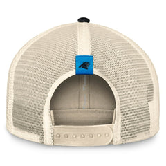 Diamond Stripe Trucker Adjustable Hat - Carolina Panthers