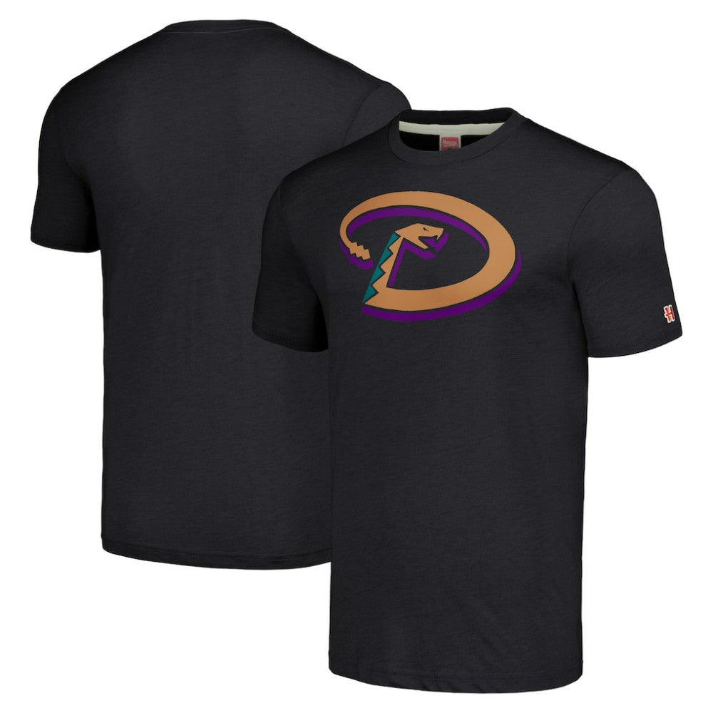 MLB Arizona Diamondbacks Homage Hand-Drawn Logo Tri-Blend T-Shirt