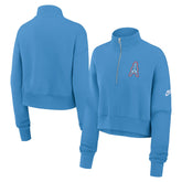 Women's Rewind Phoenix Half-Zip Sweatshirt - Tennessee Titans