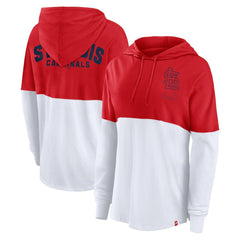 MLB St. Louis Cardinals Fanatics Women's Backup Option Pullover Hoodie