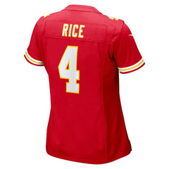Rashee Rice Women's Game Jersey - Kansas City Chiefs