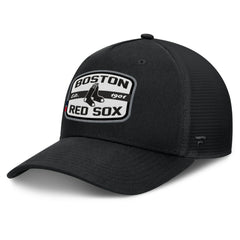 MLB Boston Red Sox Fanatics Team Patch A-Frame Trucker Snapback Hat