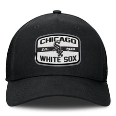 MLB Chicago White Sox Fanatics Team Patch A-Frame Trucker Snapback Hat