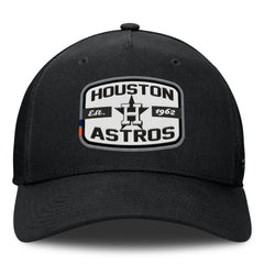 MLB Houston Astros Fanatics Team Patch A-Frame Trucker Snapback Hat