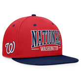 MLB Washington Nationals Fanatics Fundamental Bold Snapback Hat