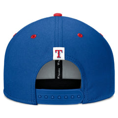 MLB Texas Rangers Fanatics Fundamental Bold Snapback Hat
