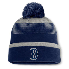 MLB Boston Red Sox Fanatics Fundamental Gradient Cuffed Knit Hat with Pom