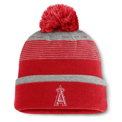 MLB Los Angeles Angels Fanatics Fundamental Gradient Cuffed Knit Hat with Pom