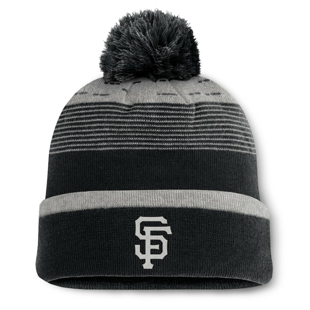 MLB San Francisco Giants Fanatics Fundamental Gradient Cuffed Knit Hat with Pom