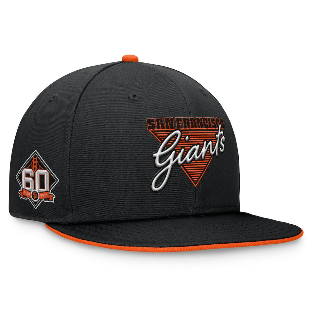 MLB San Francisco Giants Fanatics Fundamental Tri-Script Fitted Hat