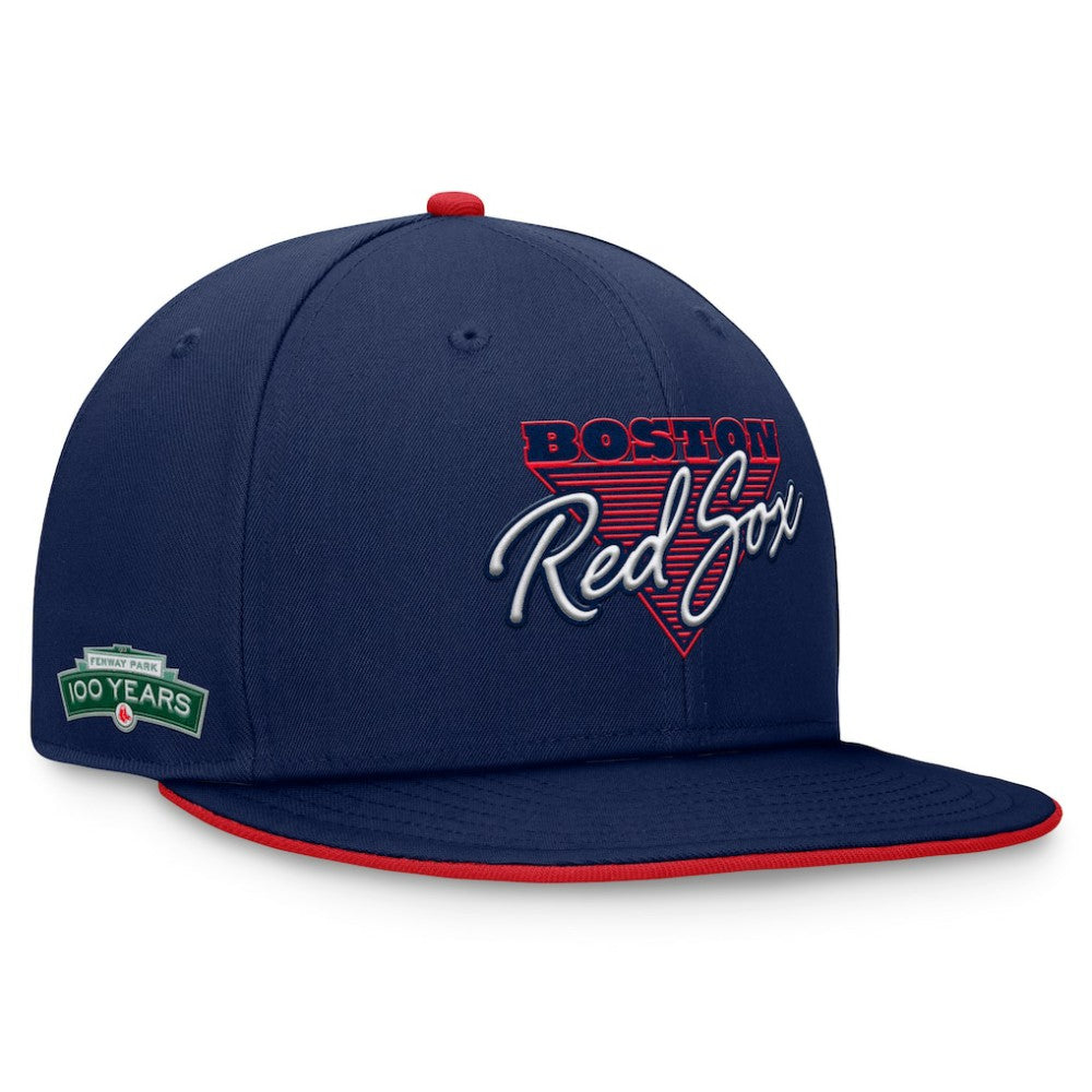 MLB Boston Red Sox Fanatics Fundamental Tri-Script Fitted Hat