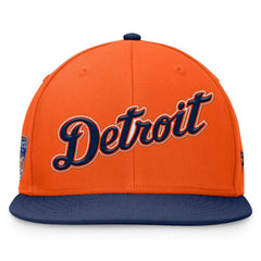 MLB Detroit Tigers Fanatics Fundamental Two-Tone Fitted Hat