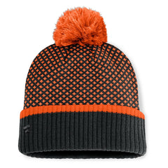 MLB San Francisco Giants Fanatics Women's Fundamental Jacquard Cuffed Knit Hat with Pom