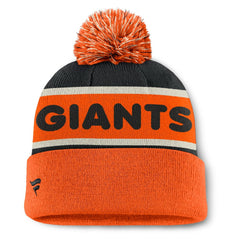 MLB San Francisco Giants Fanatics Heritage Cuffed Knit Hat with Pom