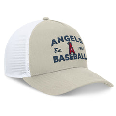 MLB Los Angeles Angels Fanatics A-Frame Trucker Adjustable Hat